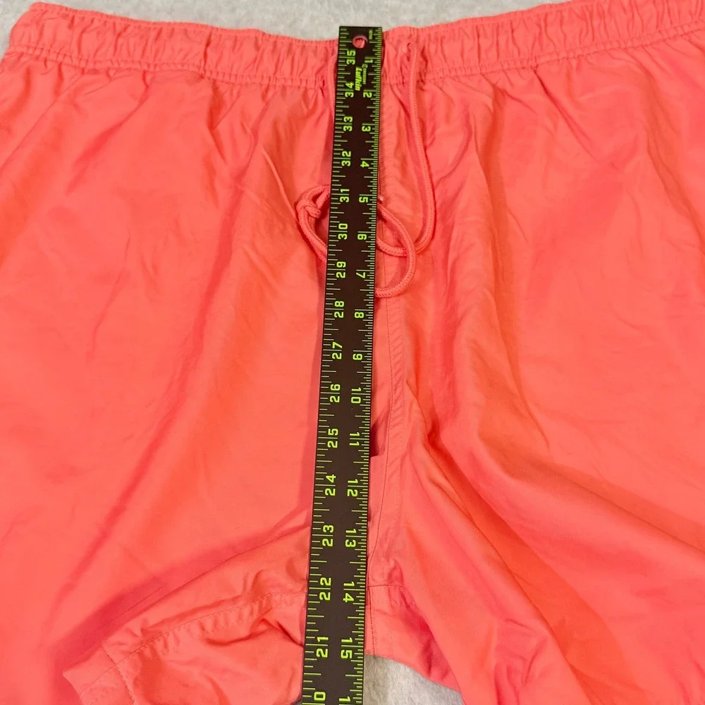 Nike Mens Swim Trunks Coral Orange Mesh Lined Board Shorts XL RN56323